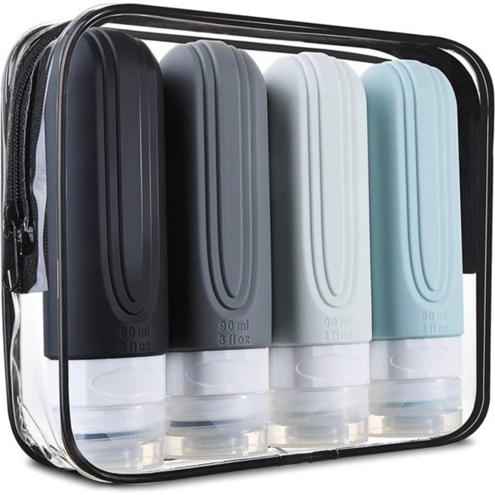 Travel Bottles Toiletries TSA Approved Travel Containers BPA Free Leak Proof